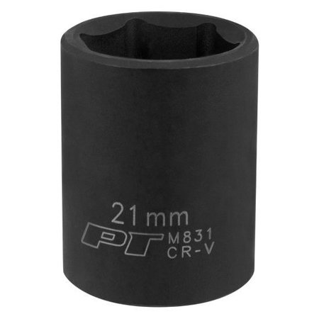 Performance Tool 1/2 In Dr. Impact Socket 21Mm Socket Imp 21Mm, M831 M831